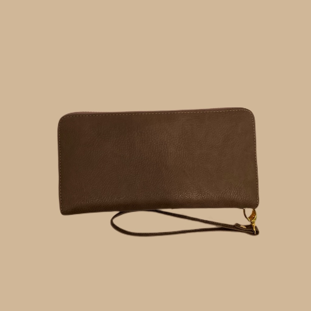 FAUX LEATHER WALLET
